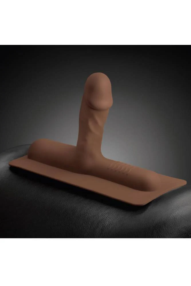 Cowgirl - Bronco - Realistic Silicone Attachment - Chocolate - Image 3