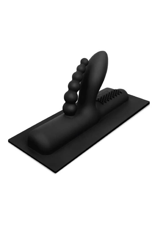 Cowgirl - Buckwild - Double Penetration Silicone Attachment - Black