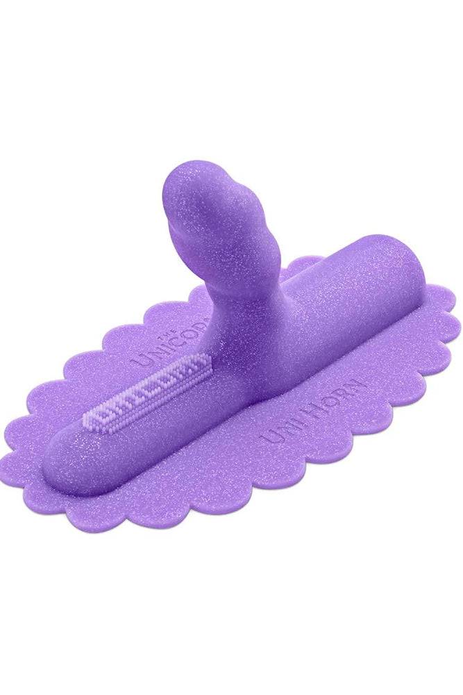 Cowgirl - Unicorn - Uni Horn Twisted Textured Silicone Attachment - Image 2