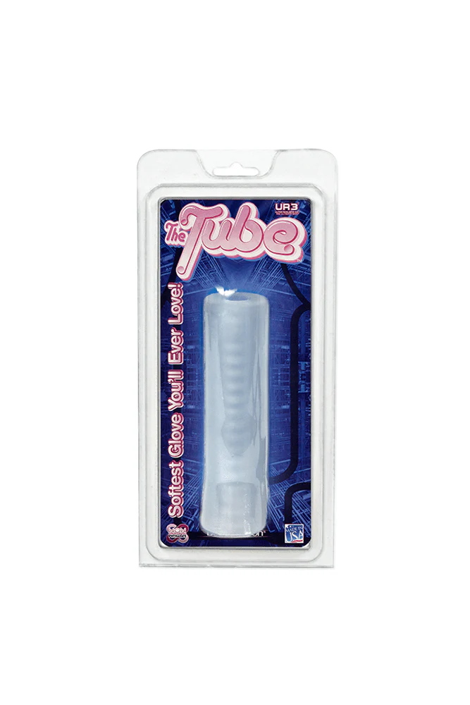 Doc Johnson - The Tube Masturbation Sleeve - Clear - Image 3