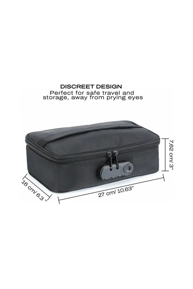 Dorcel - Discreet Lockable Storage Box - Black - Image 5