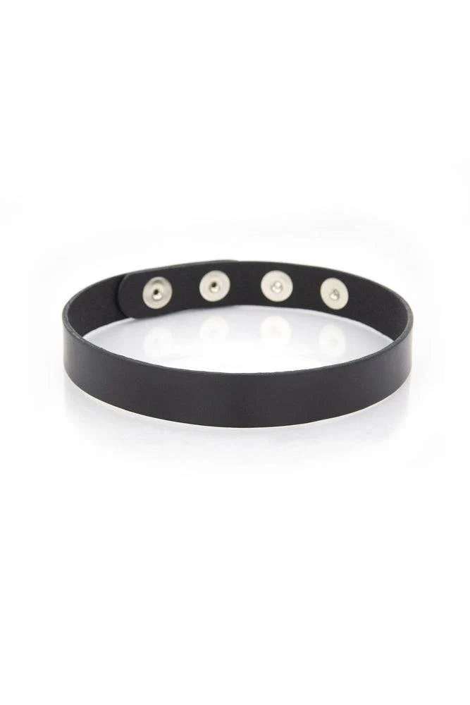 Ego Driven - Suede Lined Choker - Black - Small - Image 5