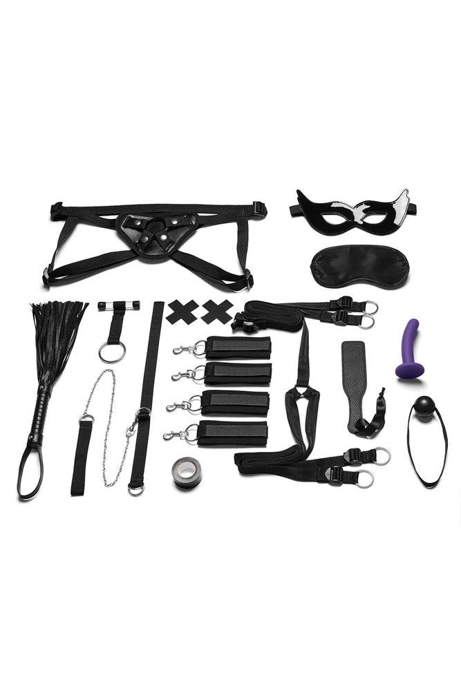 Electric Eel - Lux Fetish - Everything You Need BDSM In-A-Box 12PC Bedspreaders Set