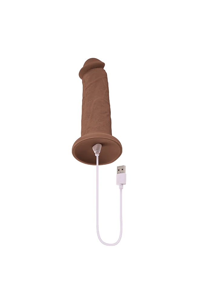 Evolved - 7" Girthy Vibrating Dong - Various Colors - Image 3