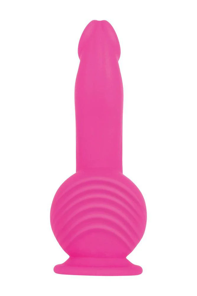 Evolved - Ballistic Vibrating Dildo With Remote - Pink - Image 4