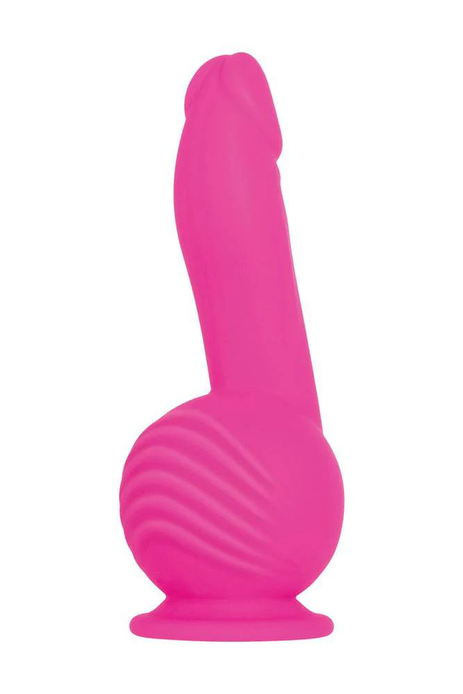 Evolved - Ballistic Vibrating Dildo With Remote - Pink - Image 6