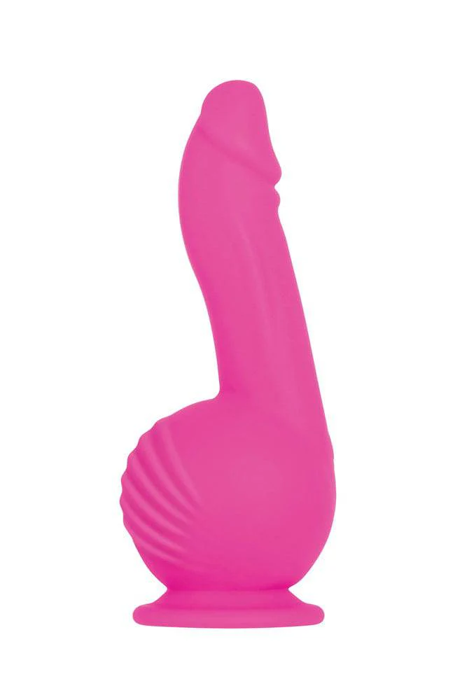 Evolved - Ballistic Vibrating Dildo With Remote - Pink - Image 7
