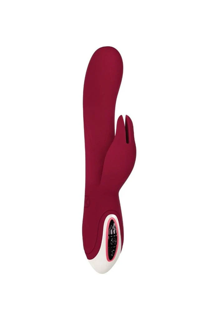 Evolved - Inflatable Bunny Vibrator - Burgundy