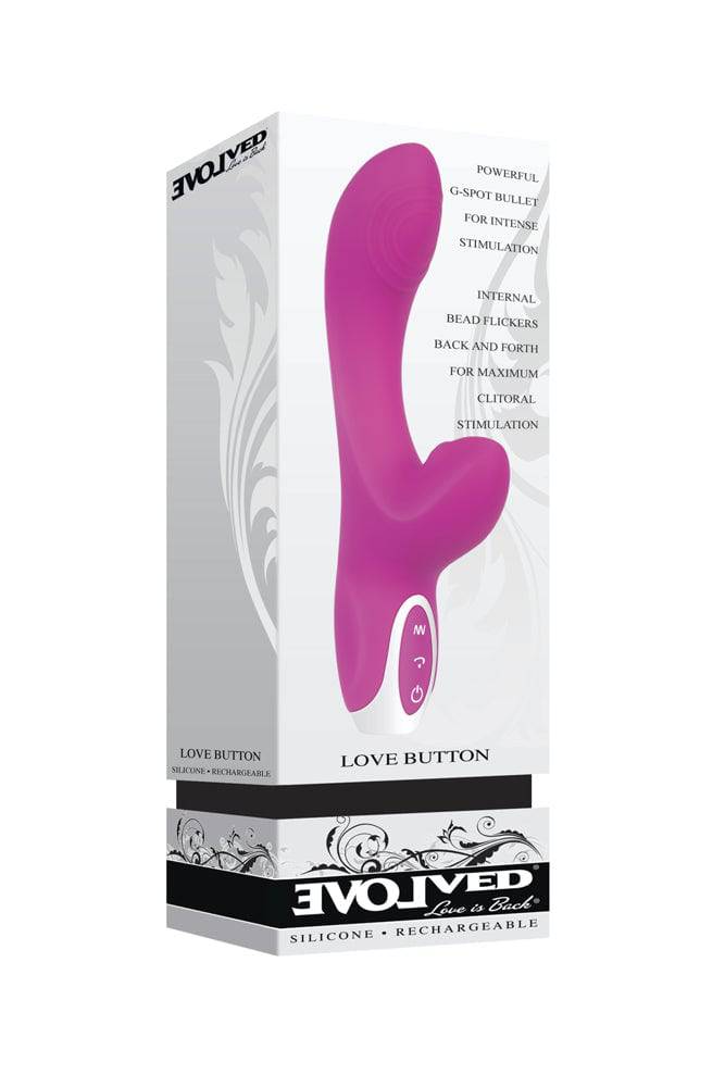 Evolved - Love Button Dual Vibrator - Pink - Image 4