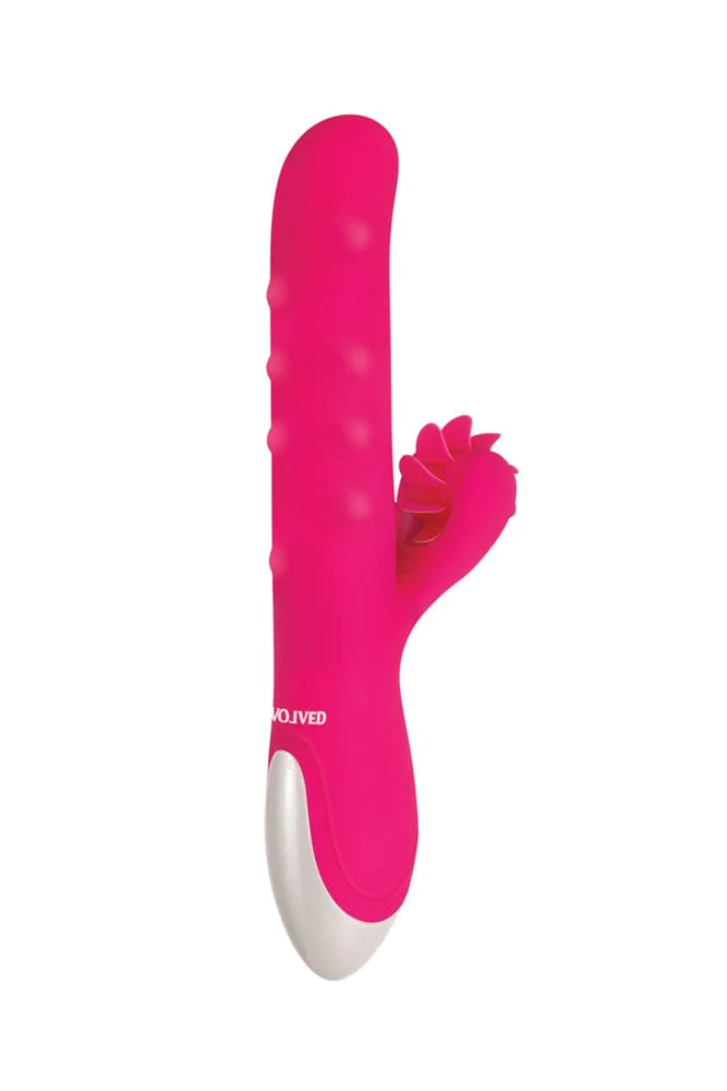 Evolved - Love Spun Dual Vibrator - Pink - Image 7