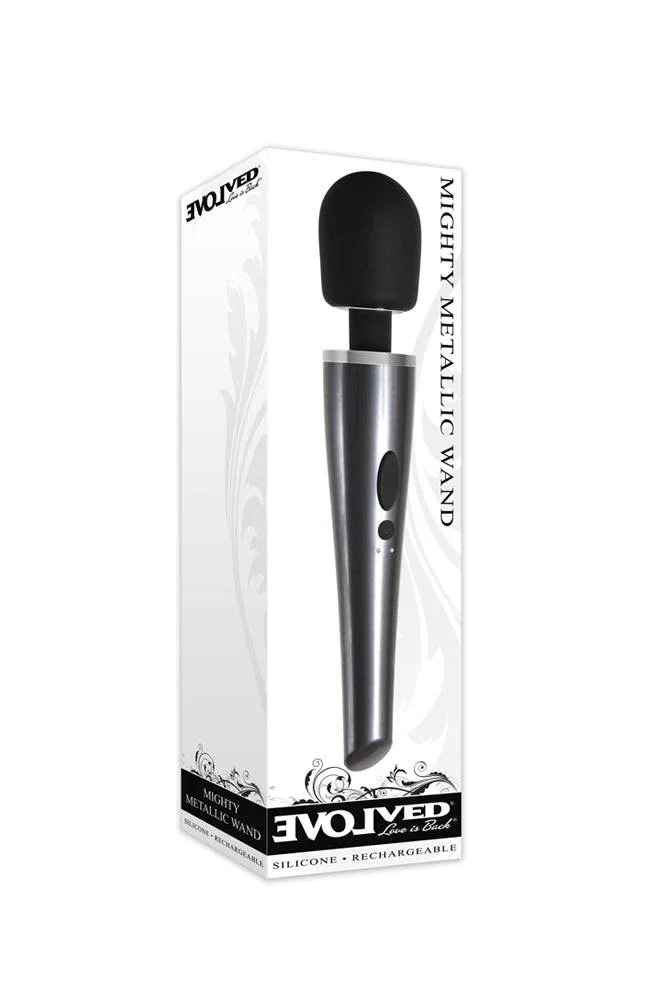 Evolved - Mighty Metallic Wand - Black/Silver - Image 6