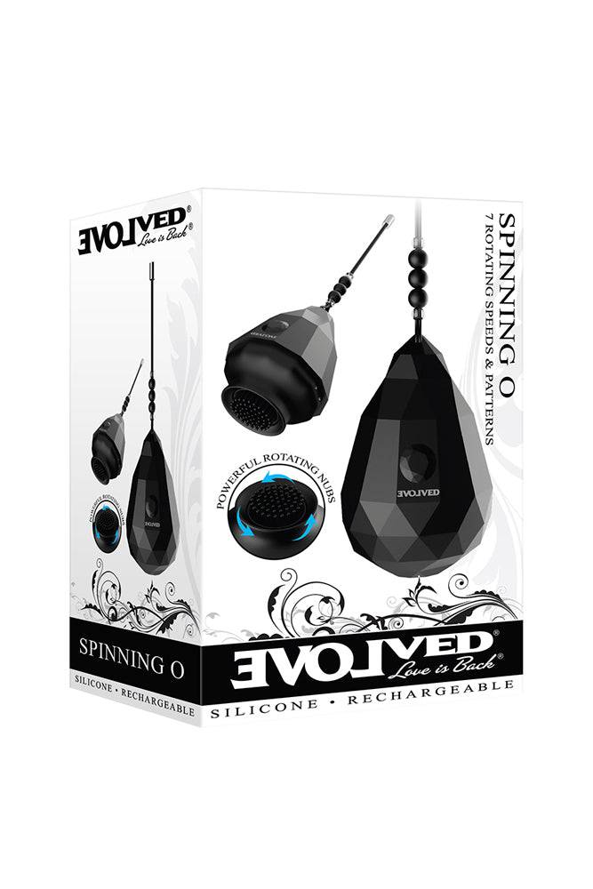 Evolved - Spinning O Egg Vibrator - Black - Image 7