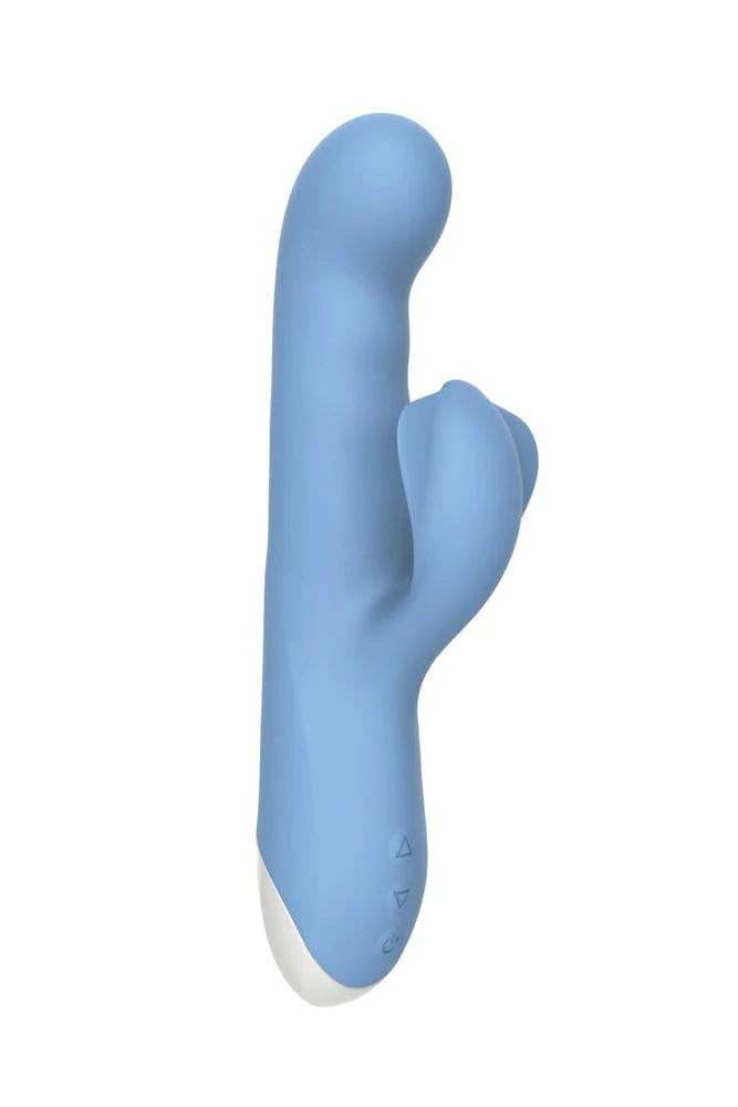 Evolved - Thump 'N Thrust Dual Vibrator - Blue