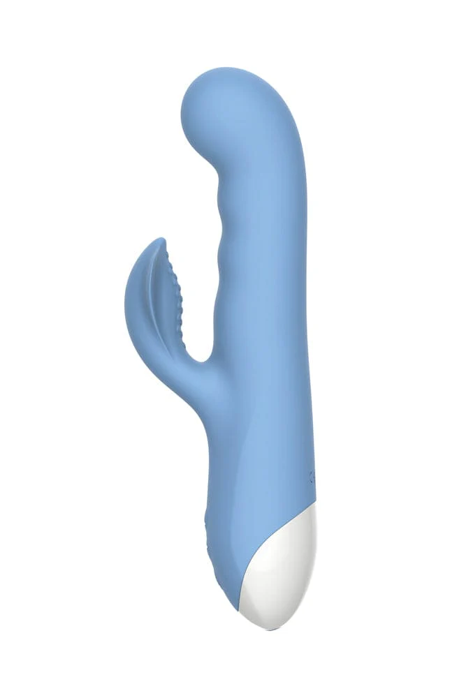 Evolved - Thump 'N Thrust Dual Vibrator - Blue - Image 2