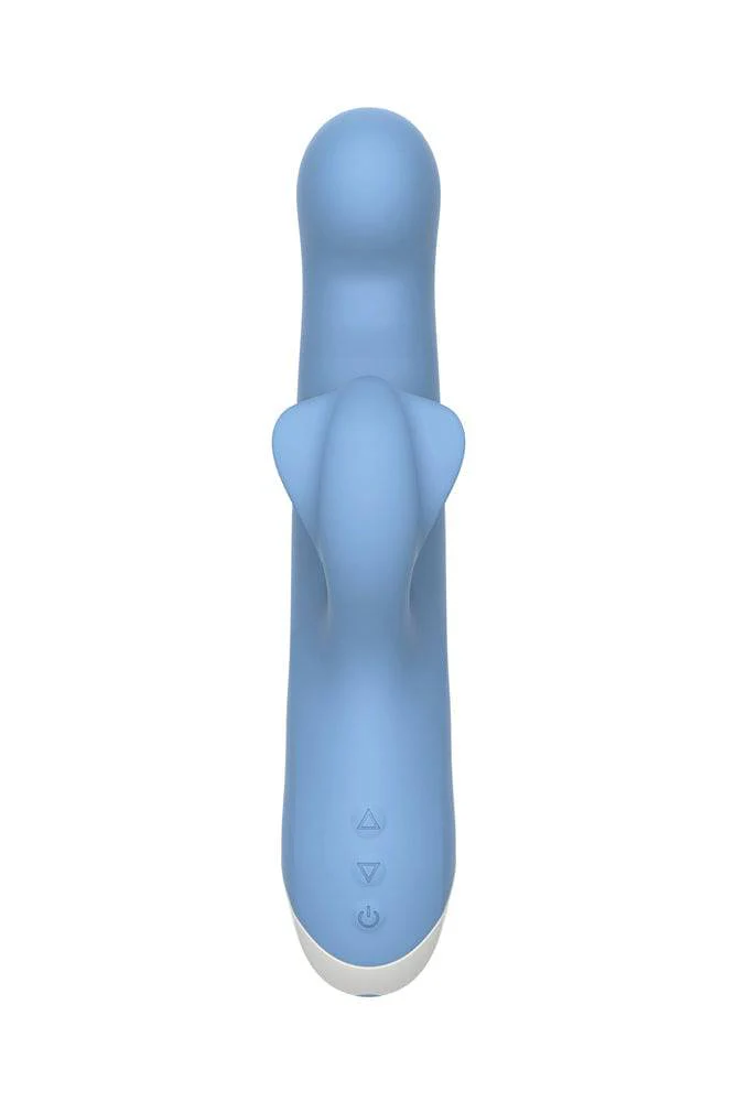 Evolved - Thump 'N Thrust Dual Vibrator - Blue - Image 4
