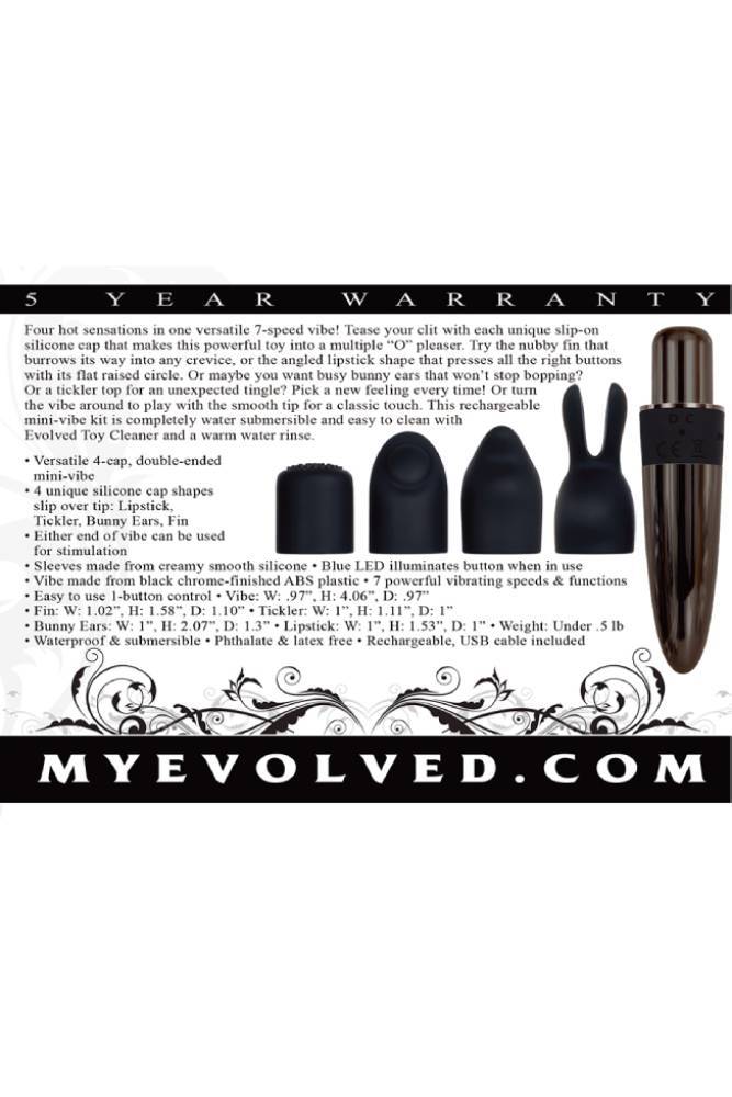 Evolved - Tiny Treasures - 5 PC Set - Black - Image 7