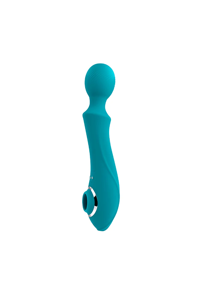 Evolved - Wanderful Sucker Wand Vibrator with Clitoral Suction - Image 3