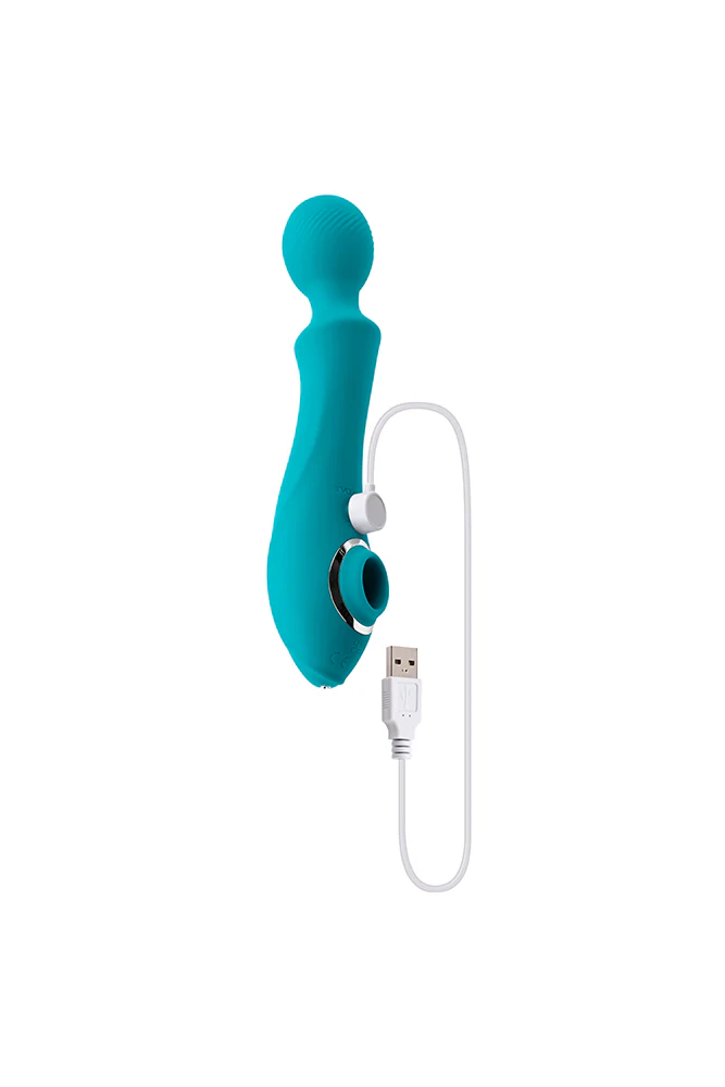 Evolved - Wanderful Sucker Wand Vibrator with Clitoral Suction - Image 7