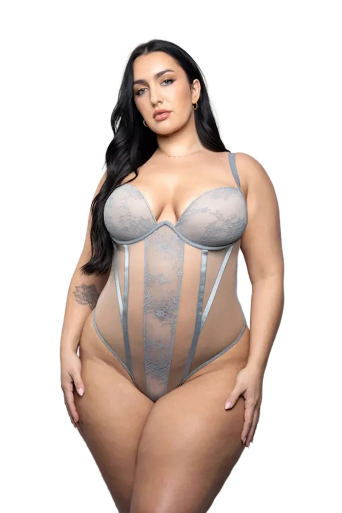 Fantasy Lingerie - Elusive - Mila Teddy - Image 3