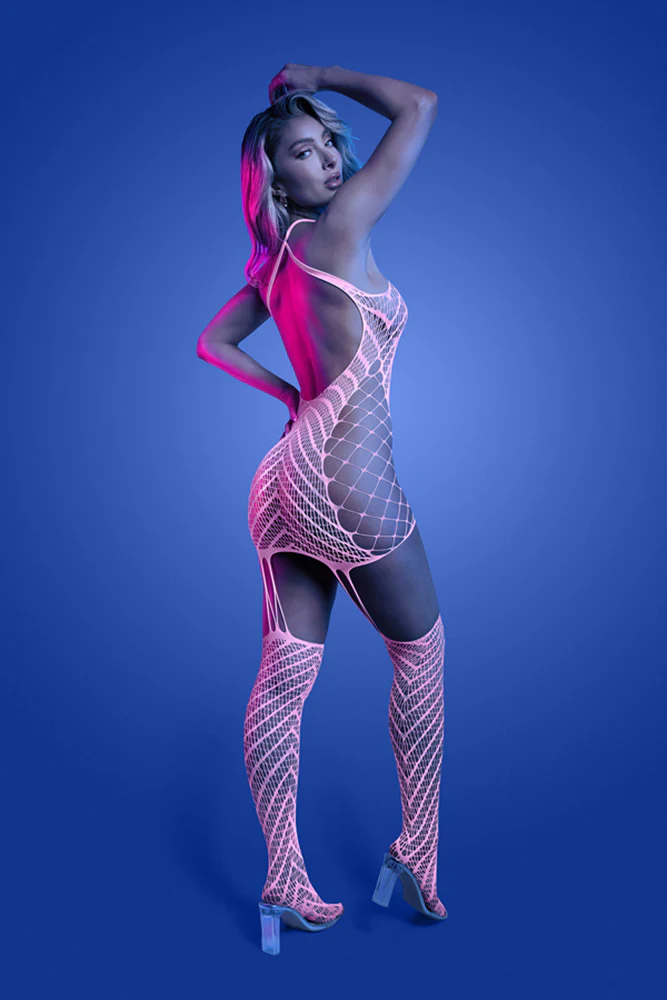 Fantasy Lingerie - Glow - Metamorphic Bodystocking Dress - Image 2