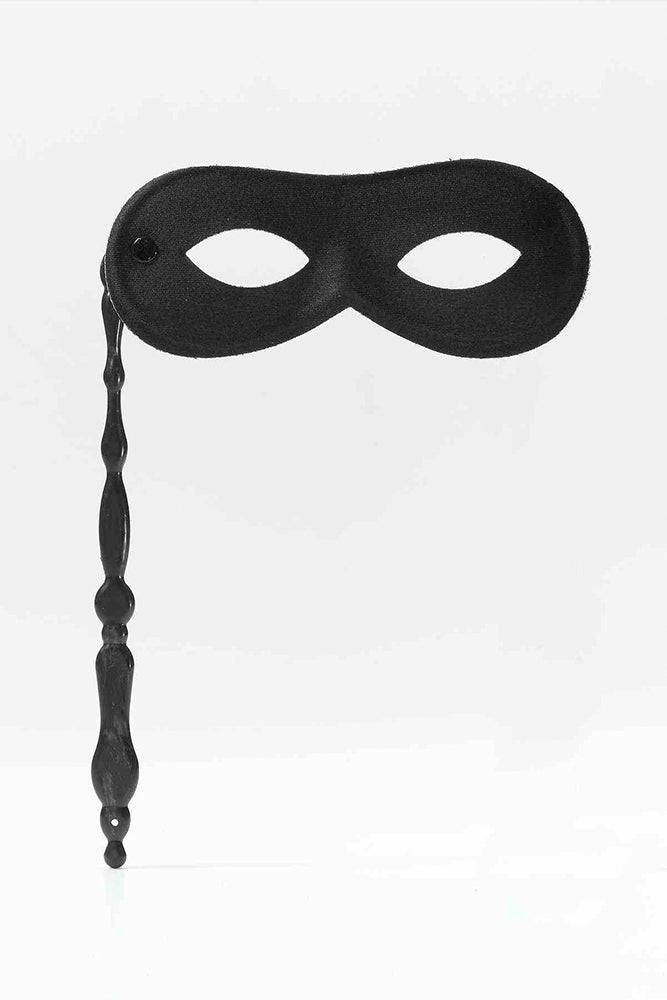 Forum Novelties - Masquerade Mask on a Stick - Black