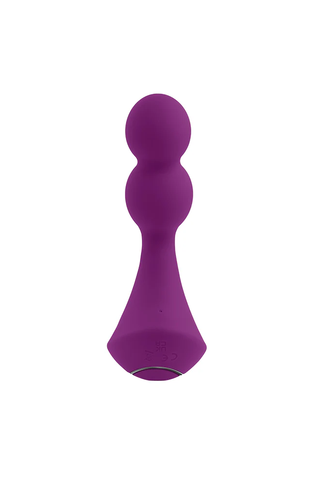 Gender X - Ball Game Vibrating & Rotating Beaded Anal Plug - Purple - Image 5