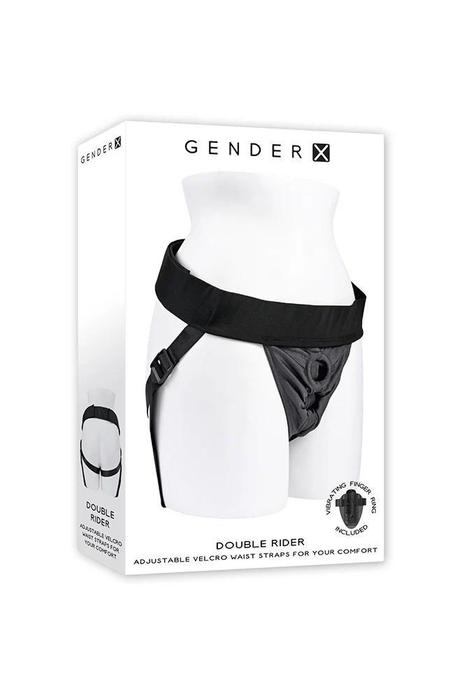 Gender X - Double Rider Dual Toy Strap-On Harness - Image 9