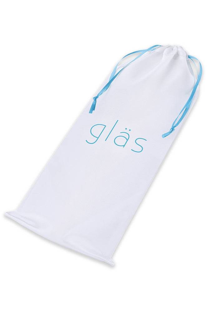 Gläs - Curved Realistic 7" Glass G-Spot Dildo - Clear - Image 7