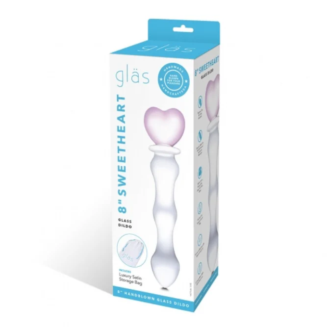Gläs - Sweetheart - 8" Glass Dildo - Image 7