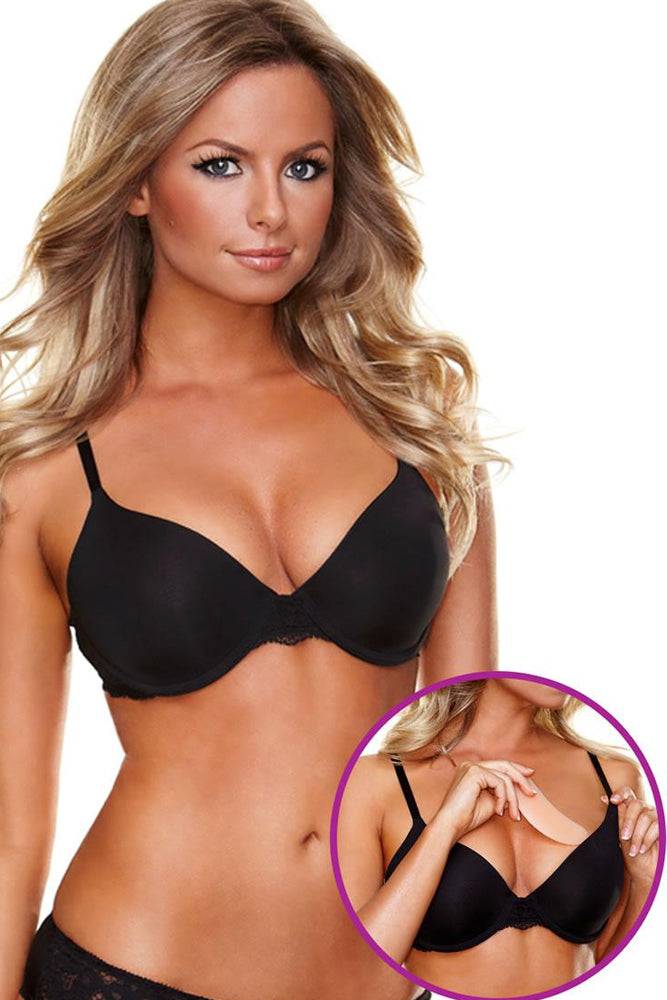 Hollywood Curves - HC013 - Instant Celebrity Silicone Breast Enhancers - OS - Image 2