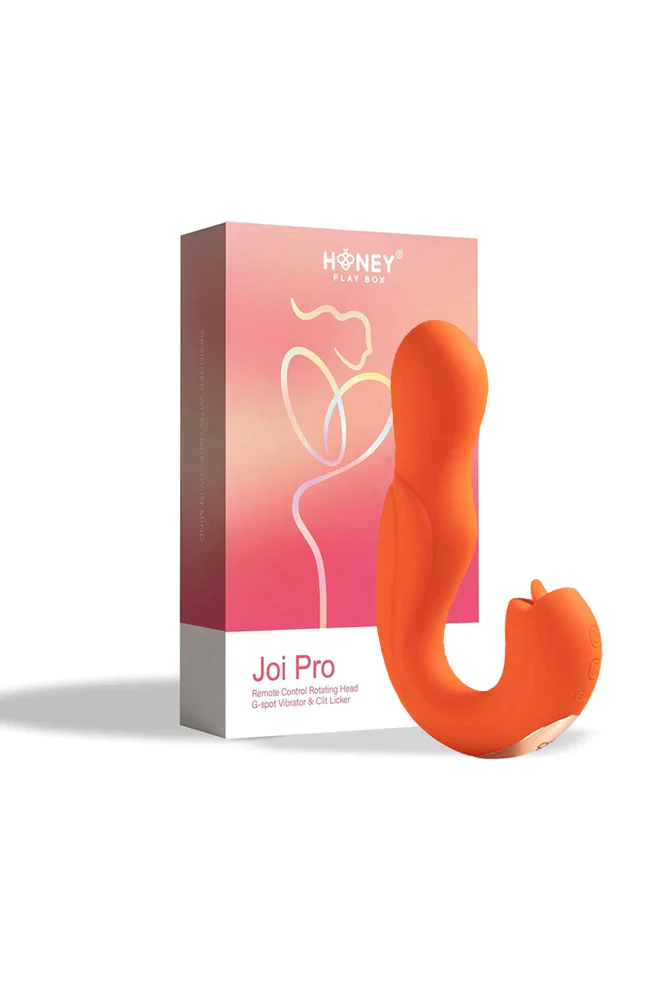 Honey Play Box - Joi Pro Rotating Head G-Spot Vibrator & Clit Licker with Remote Control - Image 5
