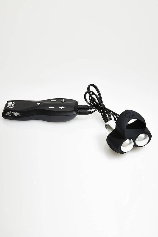 Hot Octopuss - Jett Remote Controlled Penis Vibrator Ring - Black - Image 2