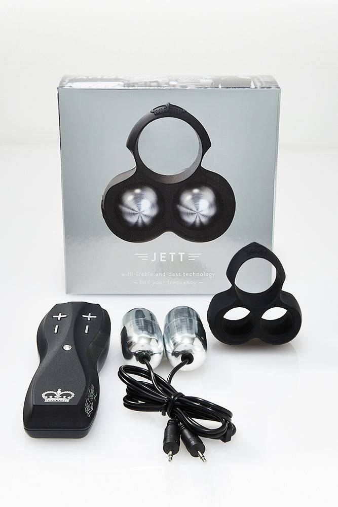 Hot Octopuss - Jett Remote Controlled Penis Vibrator Ring - Black - Image 6
