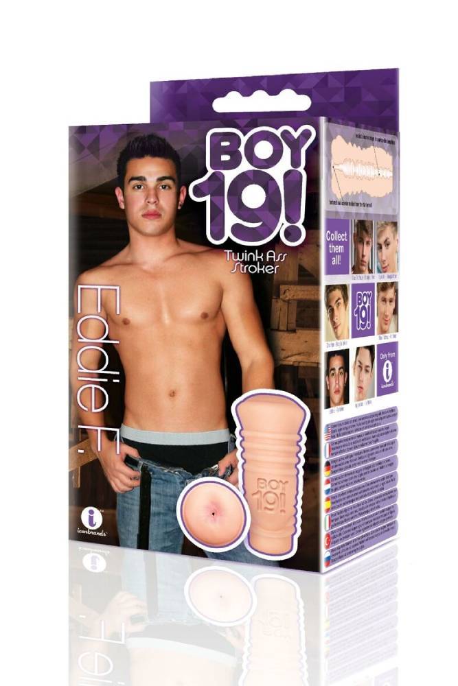 Icon Brands - BOY 19 Teen Twink - Eddie F. - Custom Anal Masturbator - Image 6