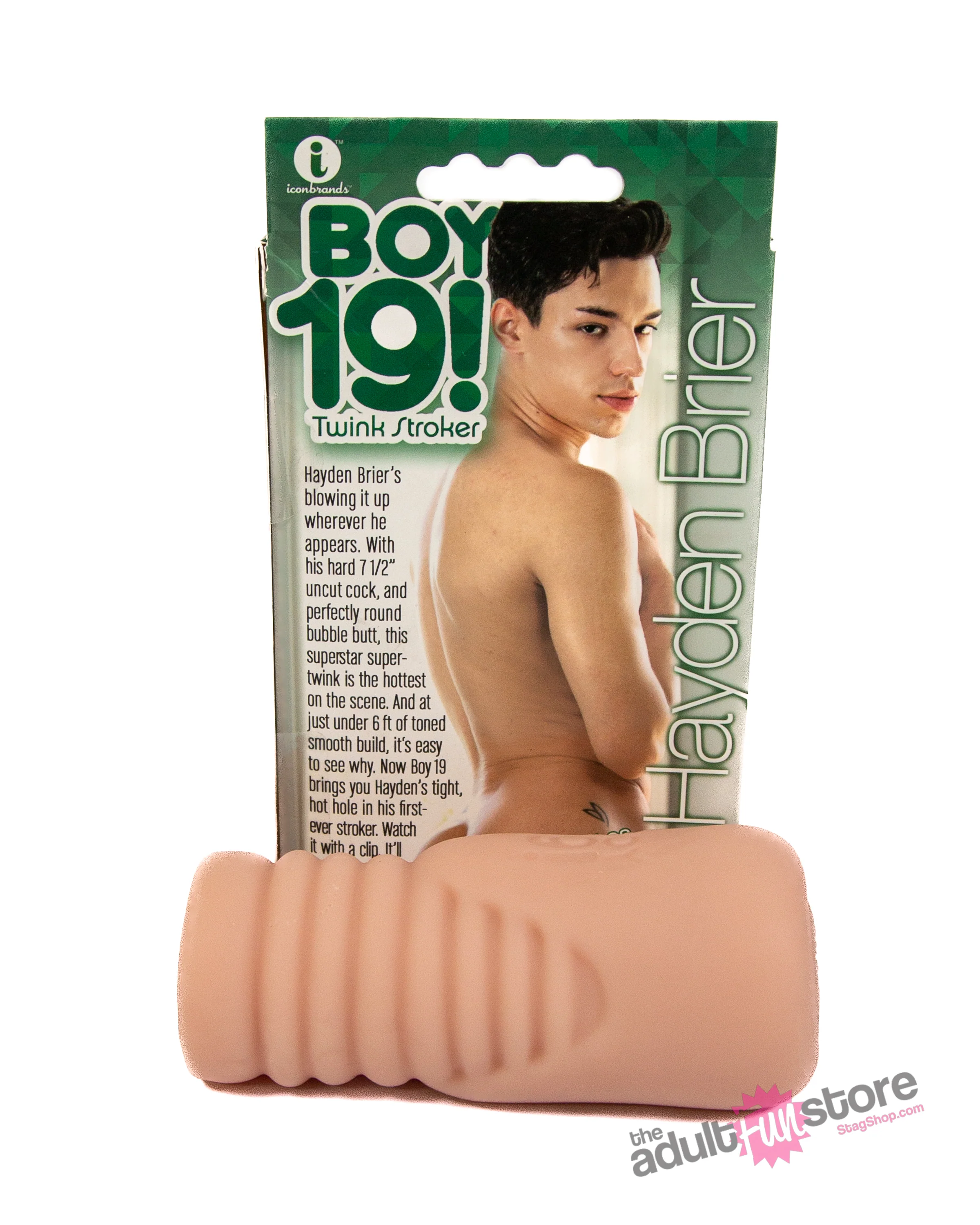 Icon Brands - BOY 19 Teen Twink - Hayden Brier - Custom Anal Masturbator - Image 5