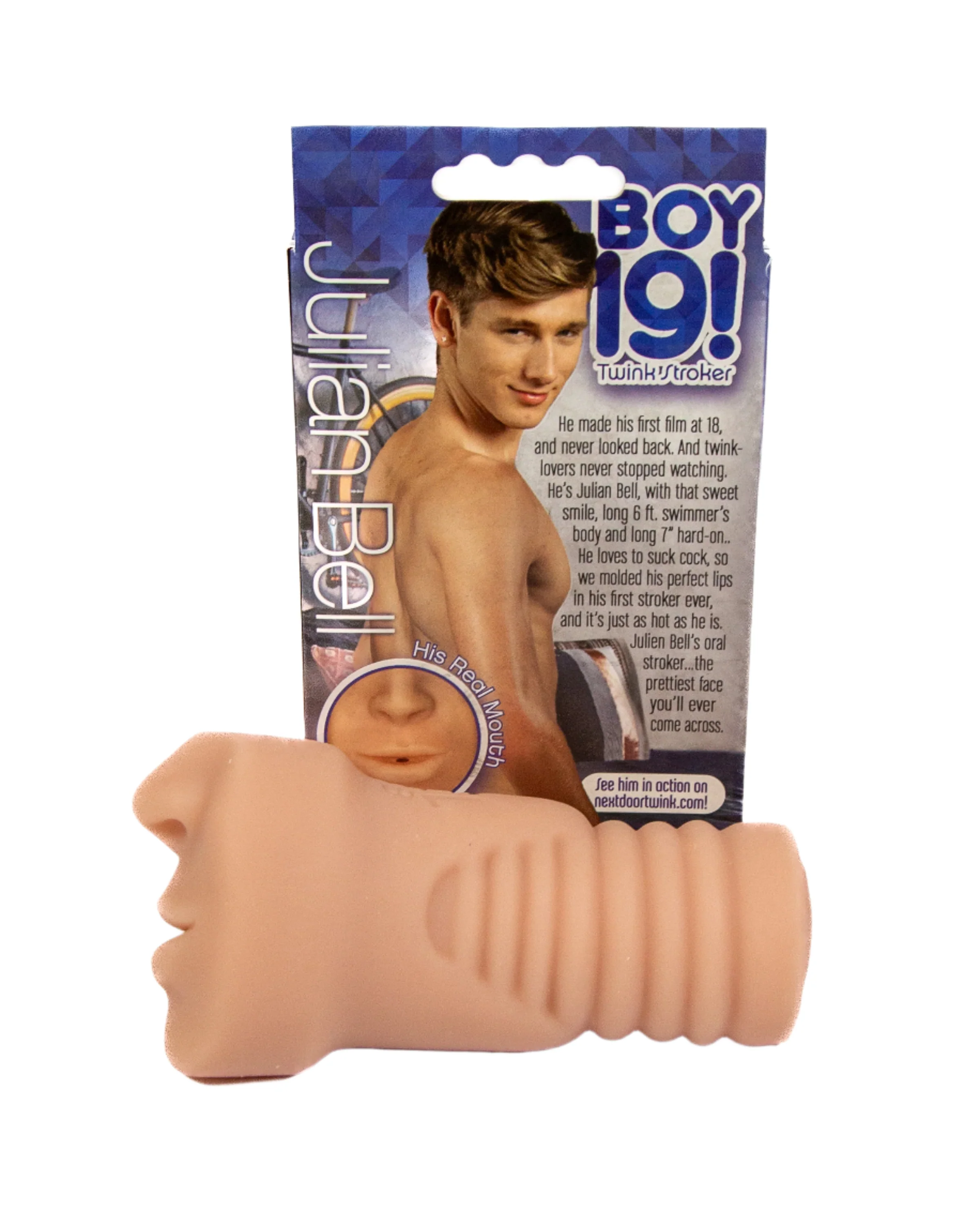 Icon Brands - BOY 19 Teen Twink - Julian Bell - Custom Oral Masturbator - Image 7
