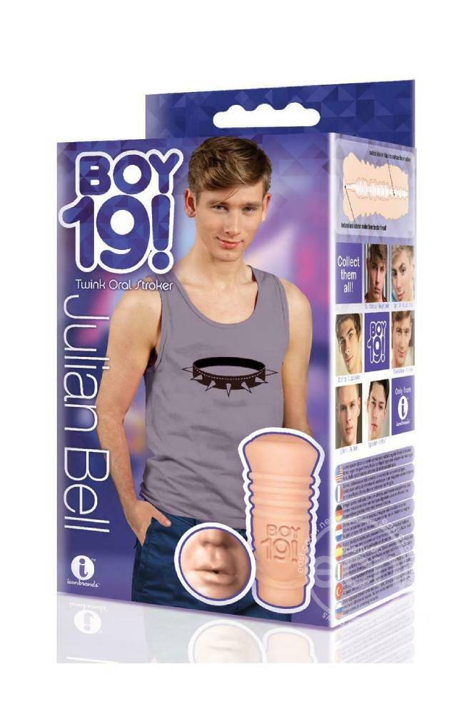 Icon Brands - BOY 19 Teen Twink - Julian Bell - Custom Oral Masturbator - Image 8
