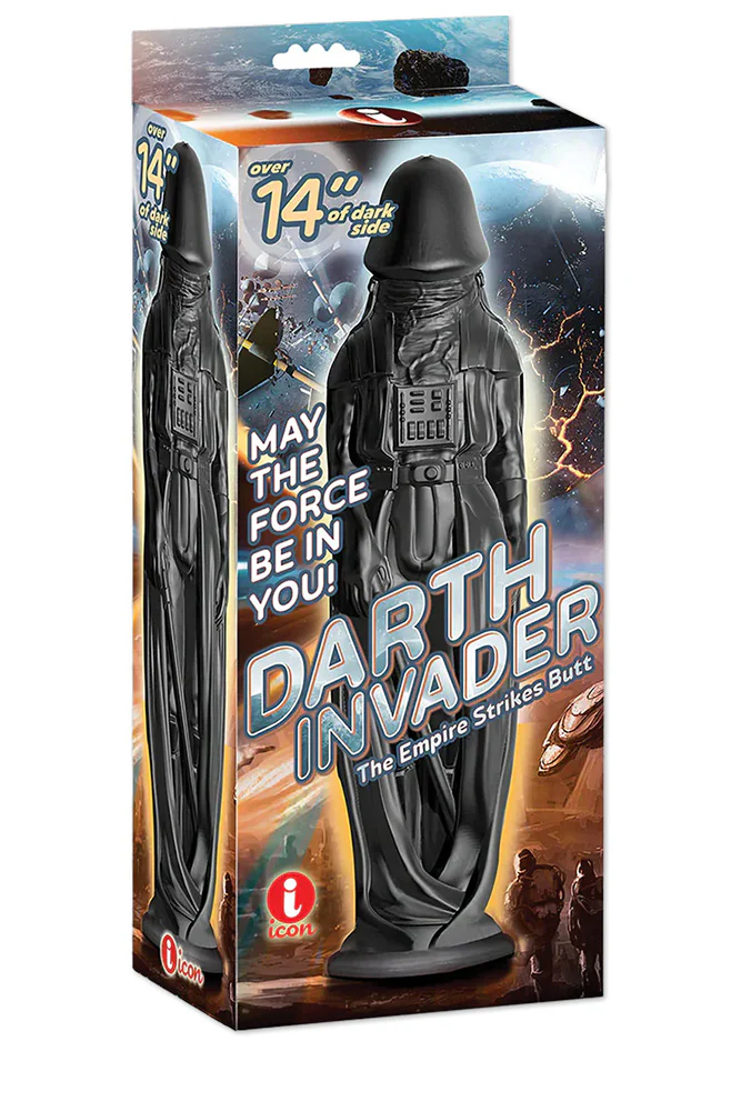 Icon Brands - Darth Invader 14" Dildo - Black - Image 2