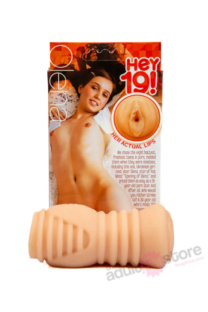 Icon Brands - Hey 19 - Olena Teen Pussy Stroker - Beige - Image 2
