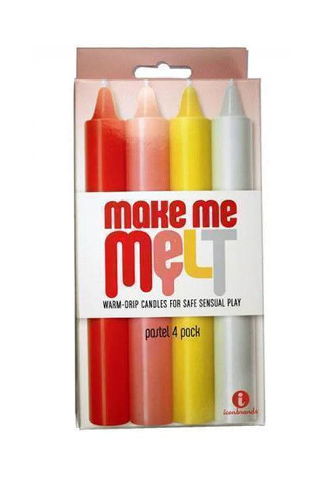Icon Brands - Make Me Melt Warm Drip Candles - Pastel Colors - Image 2