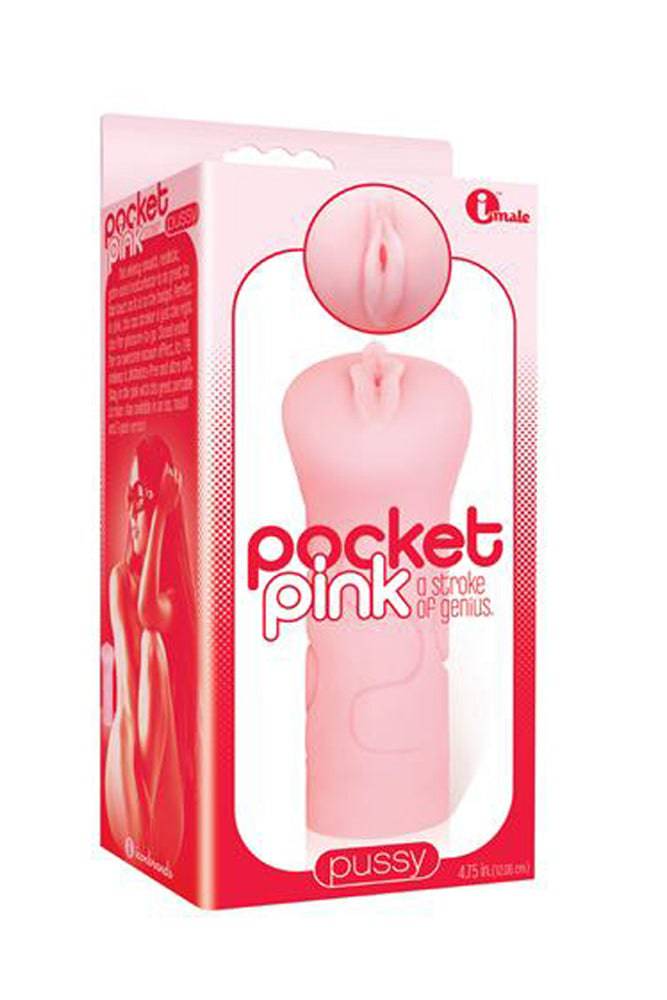 Icon Brands - Pocket Pink Pussy Stroker - Pink - Image 6