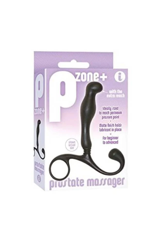Icon Brands - Pzone+ Prostate Massager Extra Reach - Black - Image 6