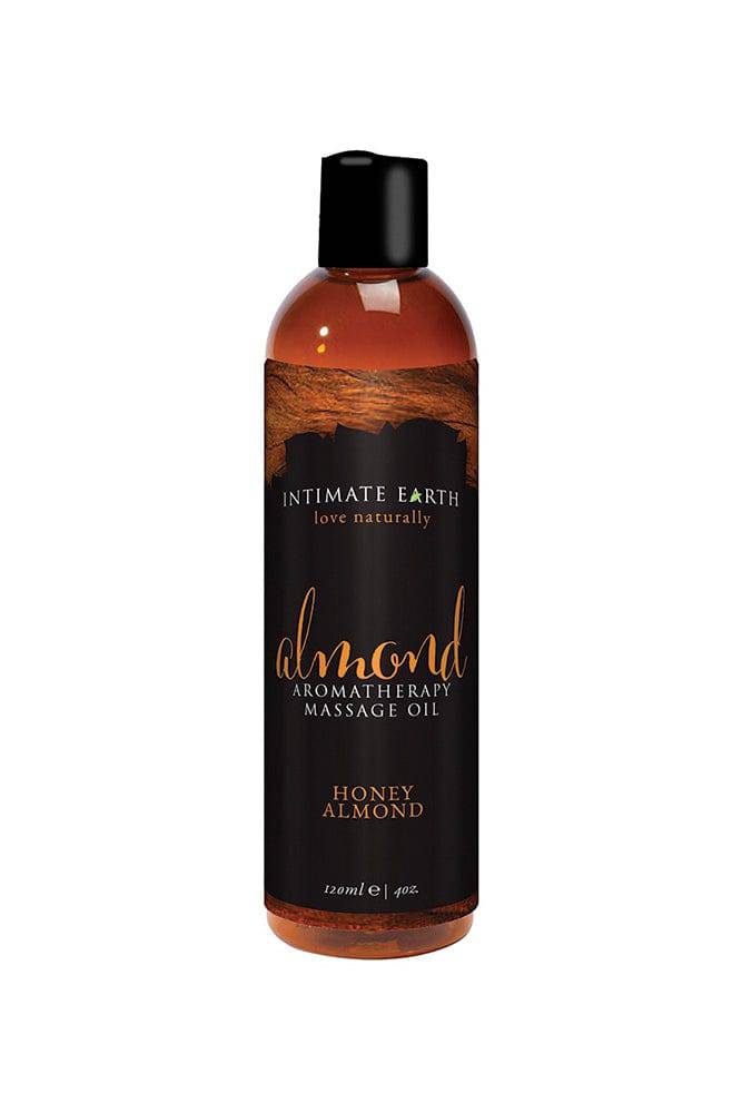 Intimate Earth - Aromatherapy Massage Oil - Almond - Honey Almond - 4oz