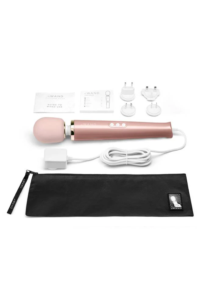 Le Wand - Plug-In Vibrating Massager - Rose Gold - Image 6