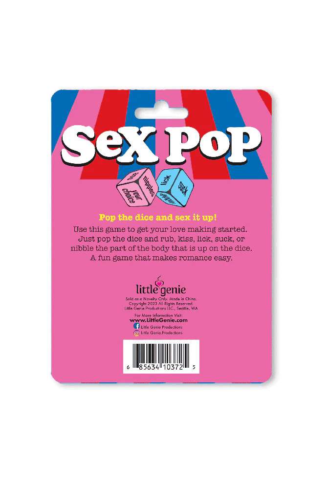 Little Genie - Sex Pop Popping Dice Game - Couples Game - Image 3