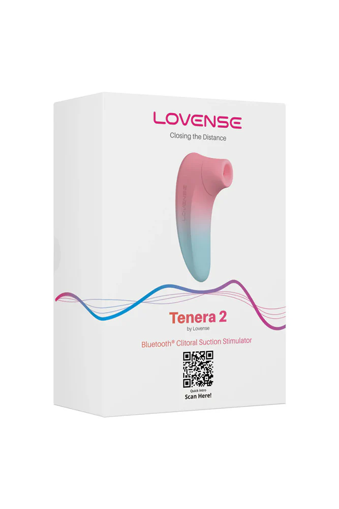 Lovense - Tenera 2 App-Controlled Clitoral Suction Stimulator - Blue/Pink - Image 10