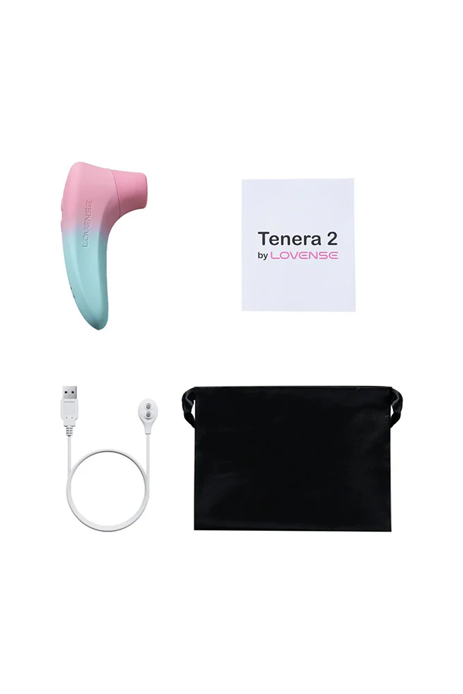 Lovense - Tenera 2 App-Controlled Clitoral Suction Stimulator - Blue/Pink - Image 7
