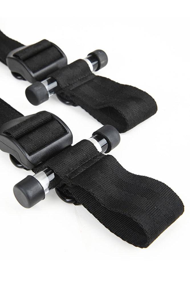 Lux Fetish - Over The Door Cross Cuff Set - Image 4