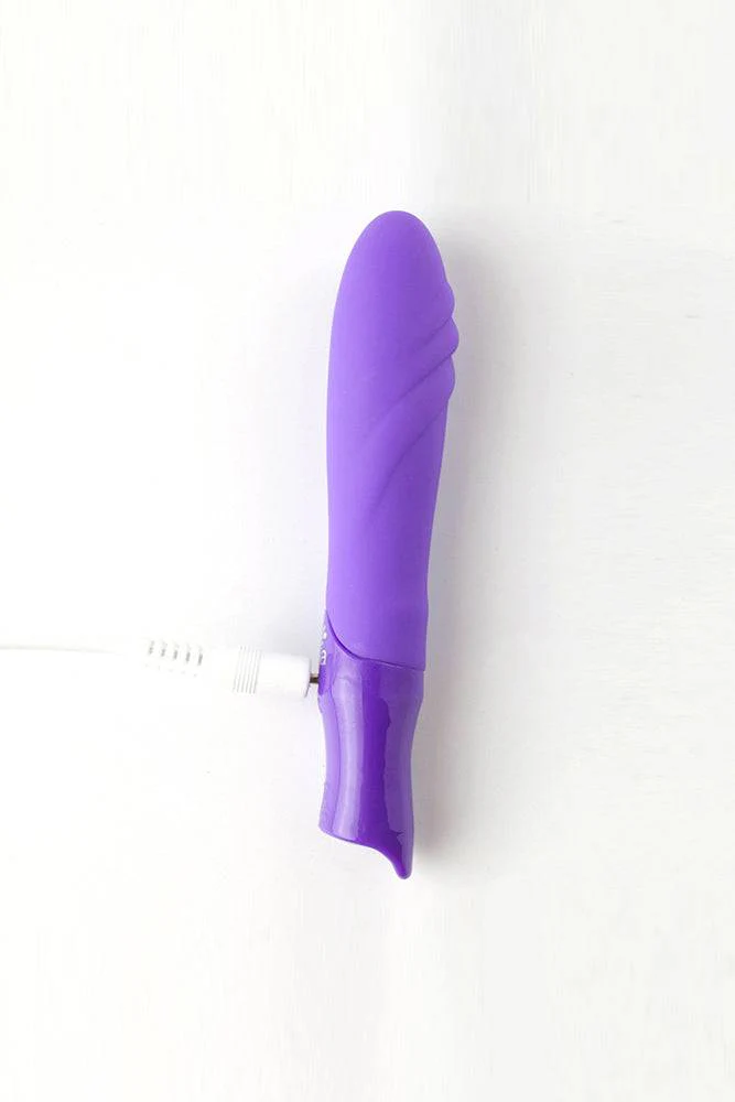 Maia Toys - Margo Rechargeable Silicone Bullet Vibe - Purple - Image 3