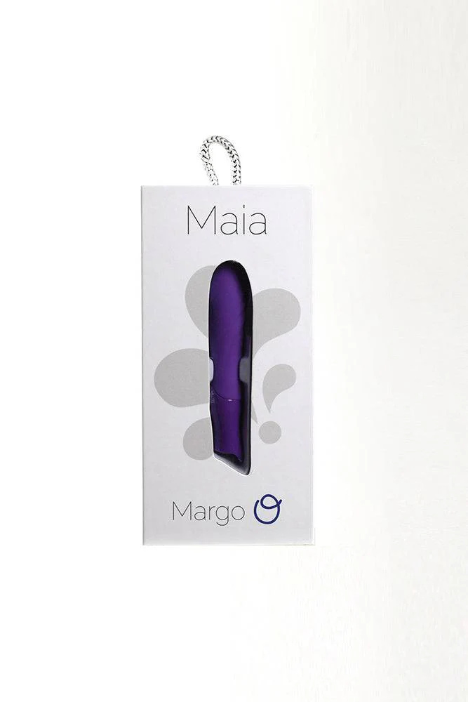 Maia Toys - Margo Rechargeable Silicone Bullet Vibe - Purple - Image 6